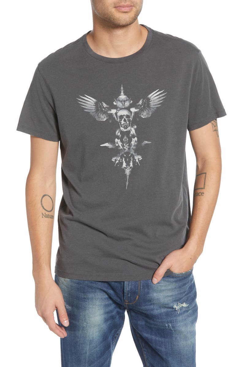John Varvatos Star USA Regular Fit Graphic T-Shirt, Main, color, 