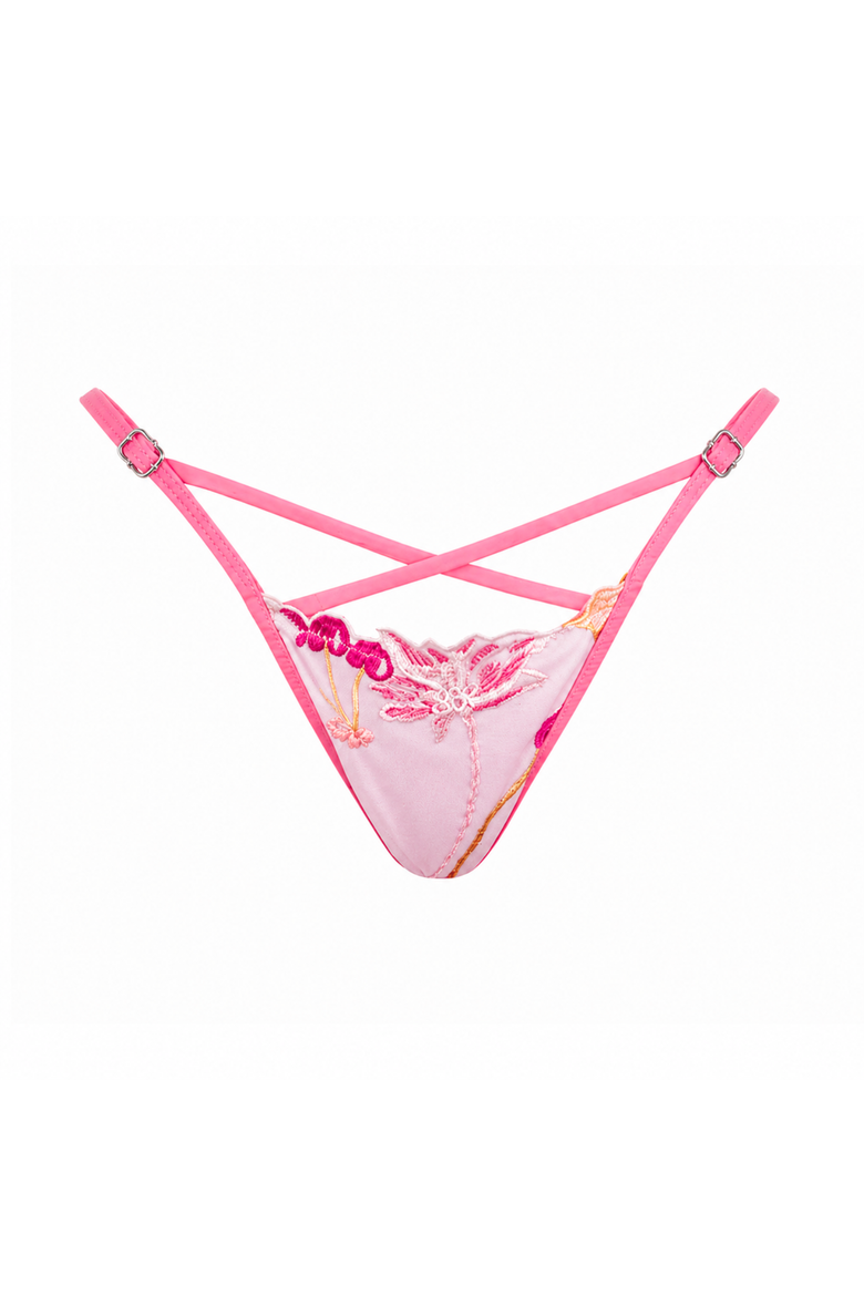 Aster Cherry Bikini Bottom, Main, color, Cherry
