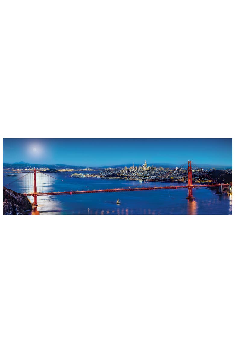 San Francisco 1000pc Panoramic Puzzle, Alternate, color, Multicolor