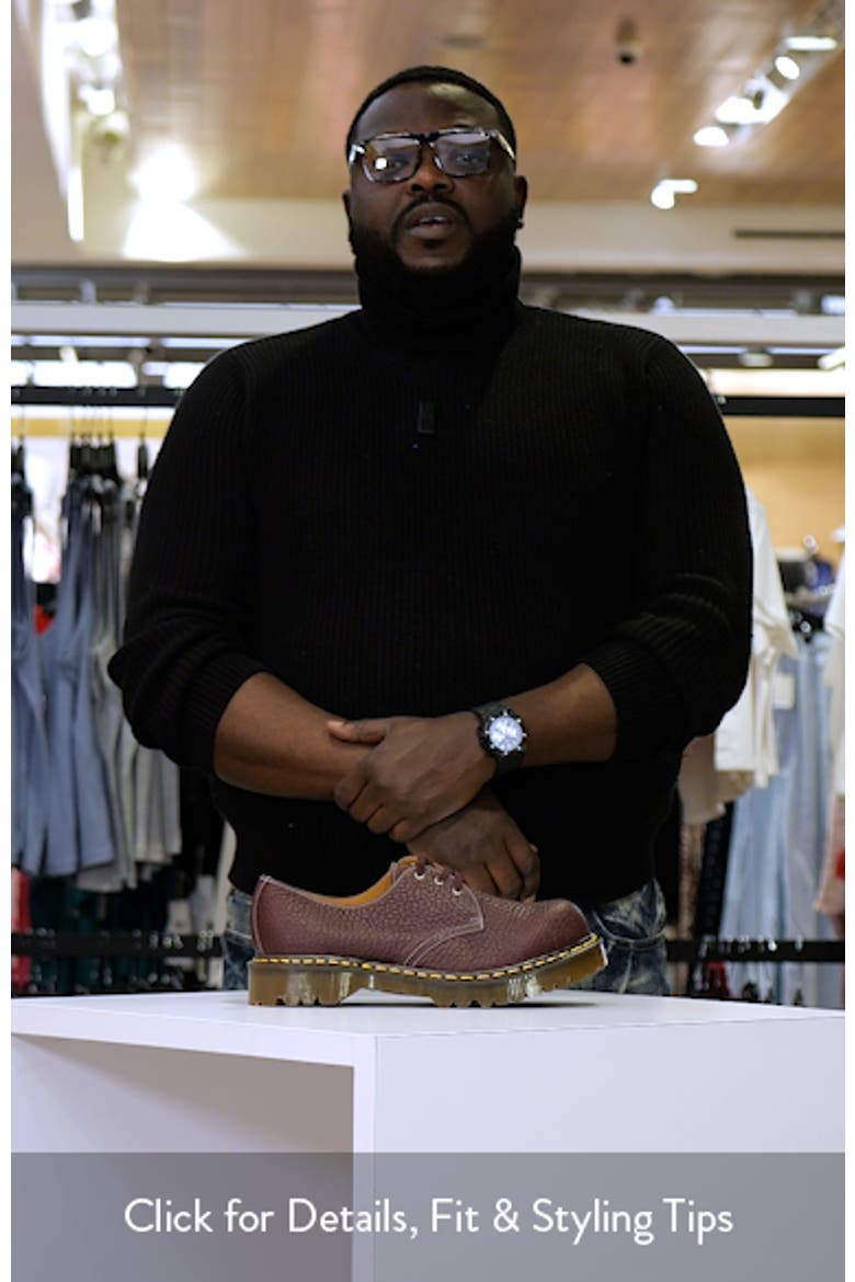 1461 Leather Oxford video