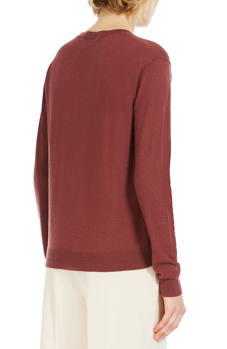 Weekend Max Mara Mochi Wool & Cashmere Crewneck Sweater, Alternate, color, 