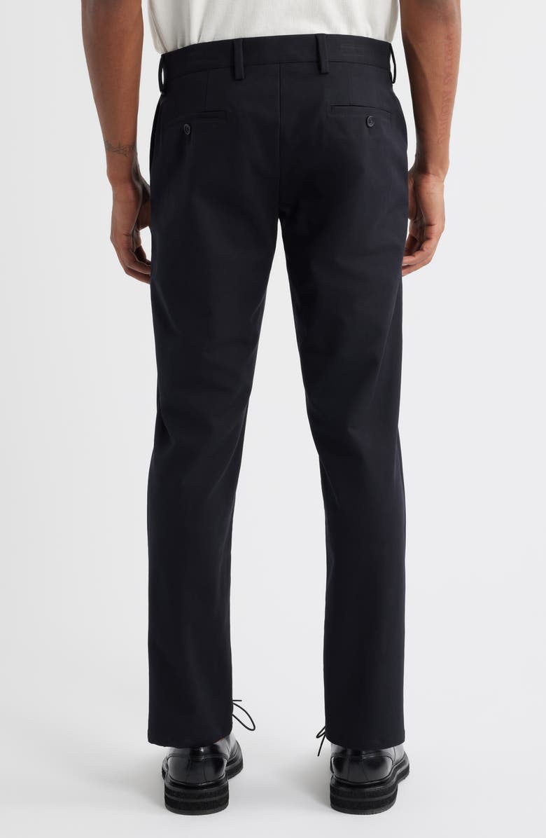 Open Edit Slim Fit Stretch Cotton Chinos, Alternate, color, Black