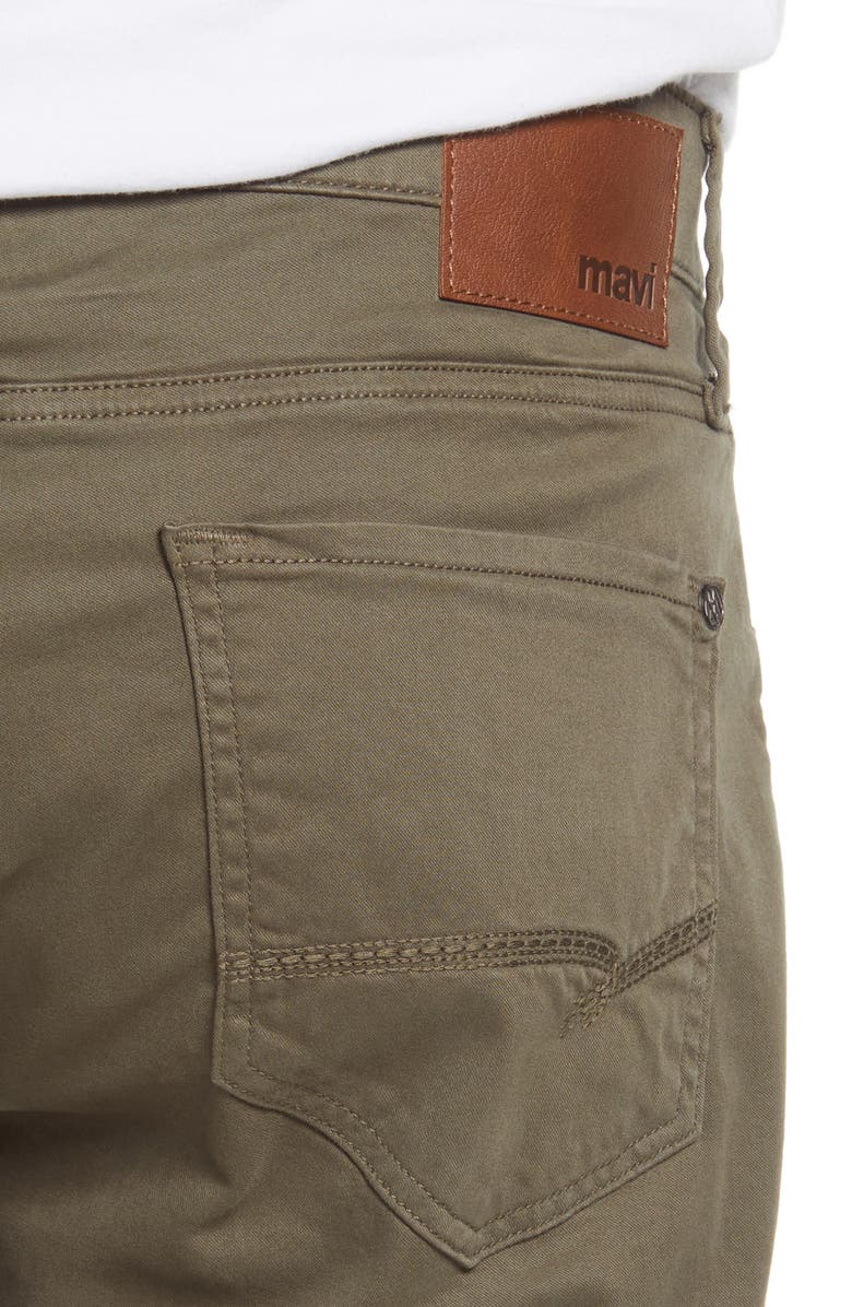 Mavi Jeans Marcus Slim Straight Leg Five Pocket Pants, Alternate, color,