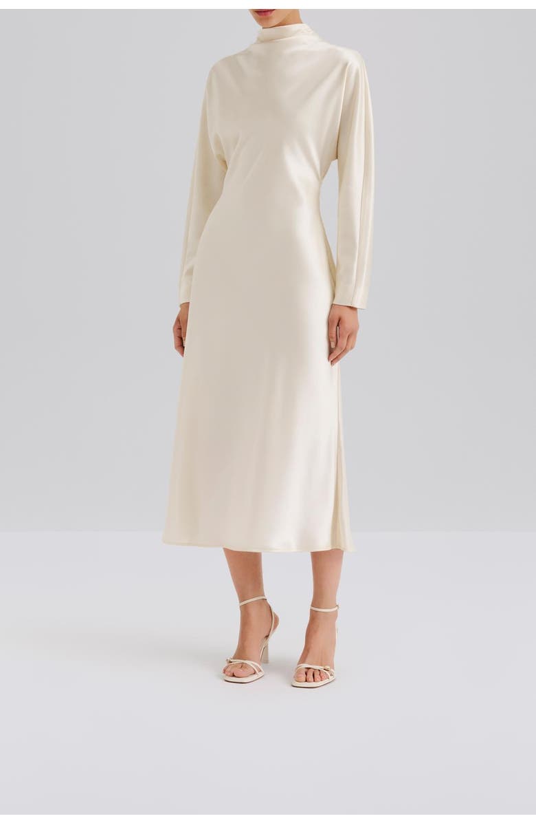 Malina Zora Long Sleeve Midi Dress, Alternate, color, 
