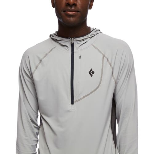 Black Diamond Alpenglow Pro Hoodie In White