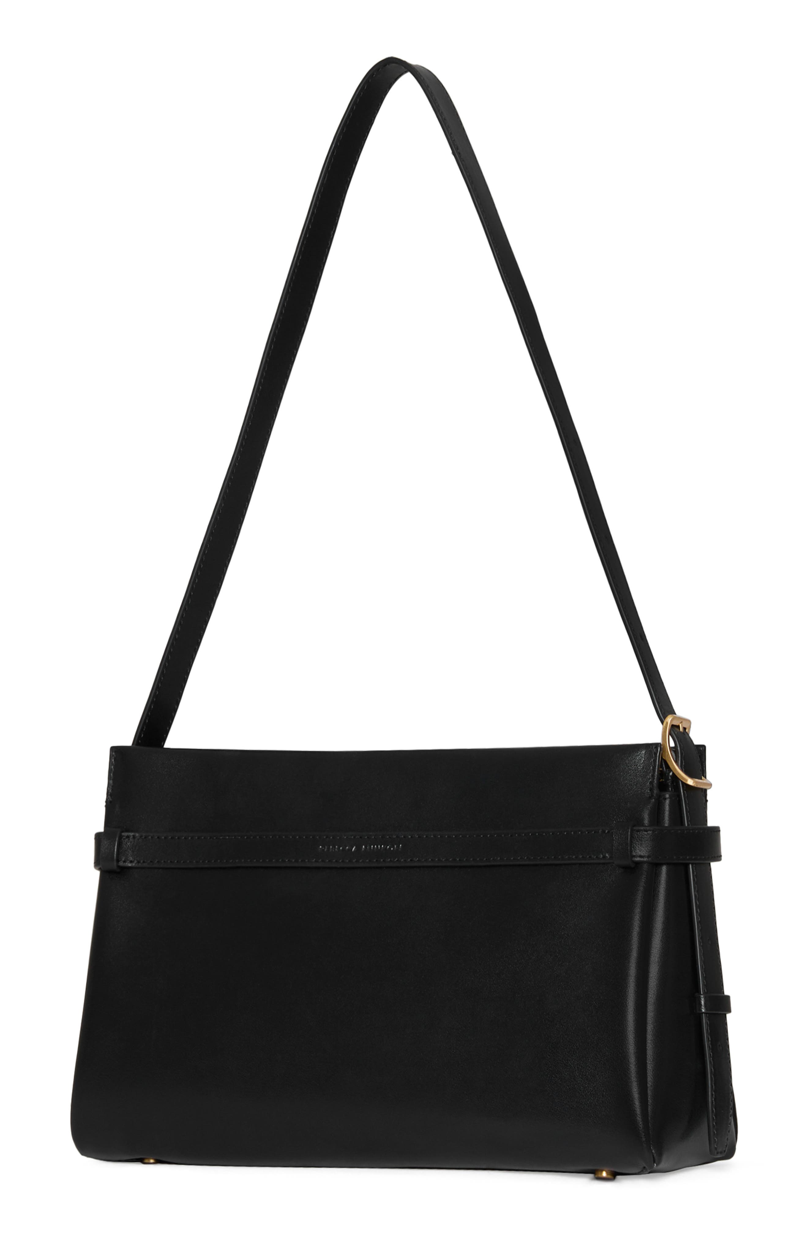 Rebecca Minkoff Small Insider Leather Shoulder Bag, Alternate, color, 