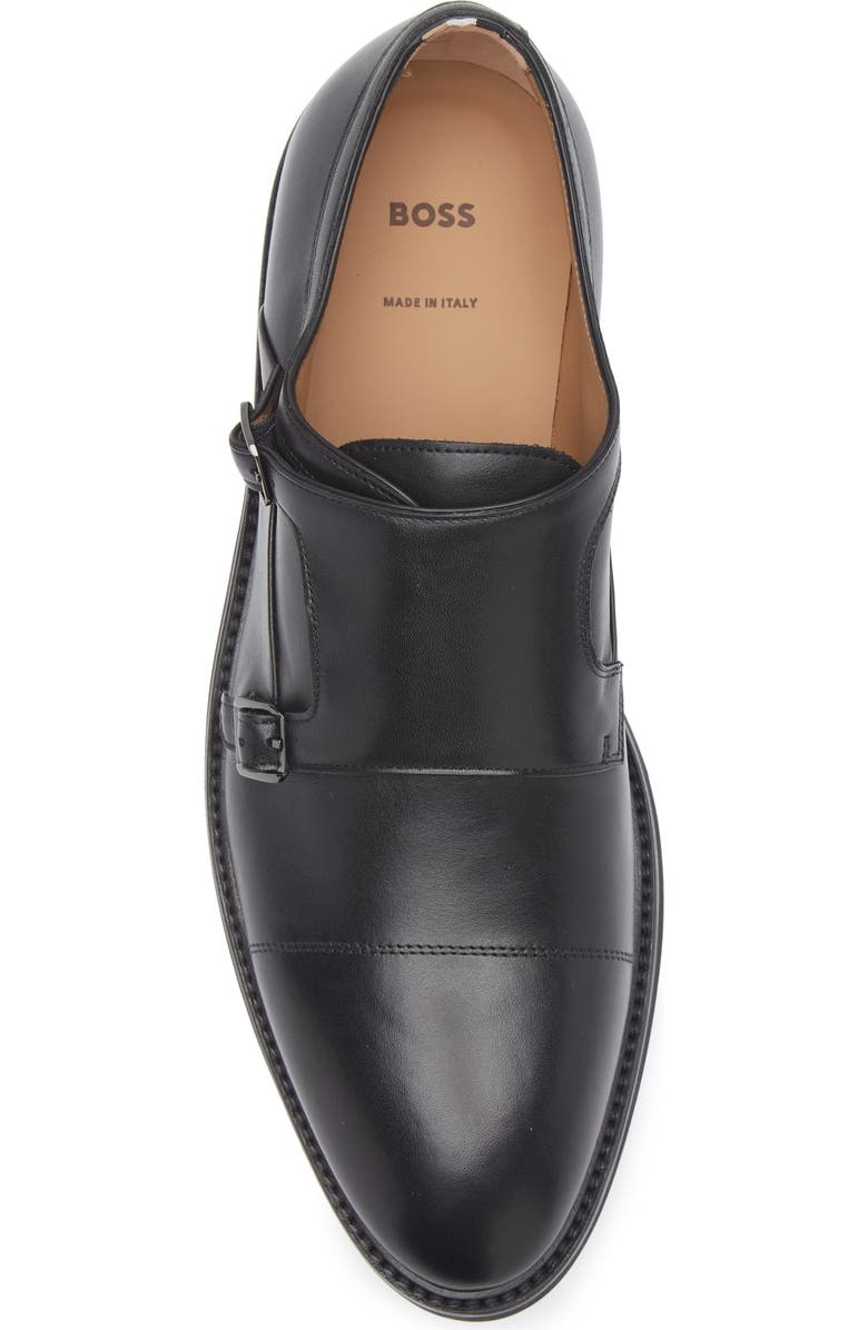 BOSS Jerrard Double Monk Strap Shoe, Alternate, color,