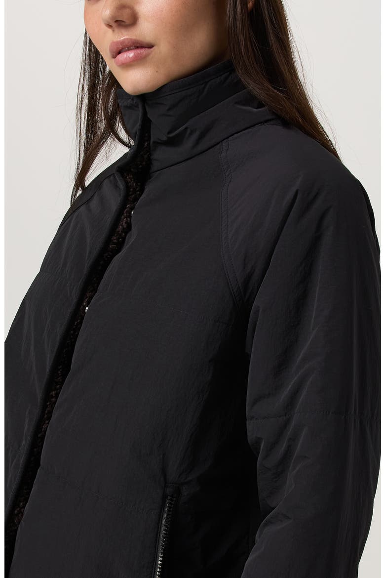 Lou Reversible High Pile Fleece Jacket, Alternate, color, FRENCH ROAST