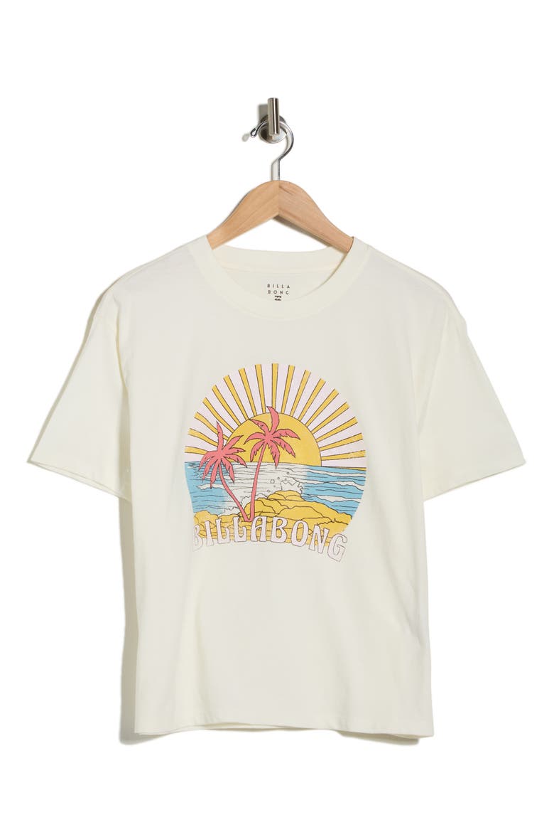 Solar Daze Graphic T-Shirt, Main, color, NATURAL
