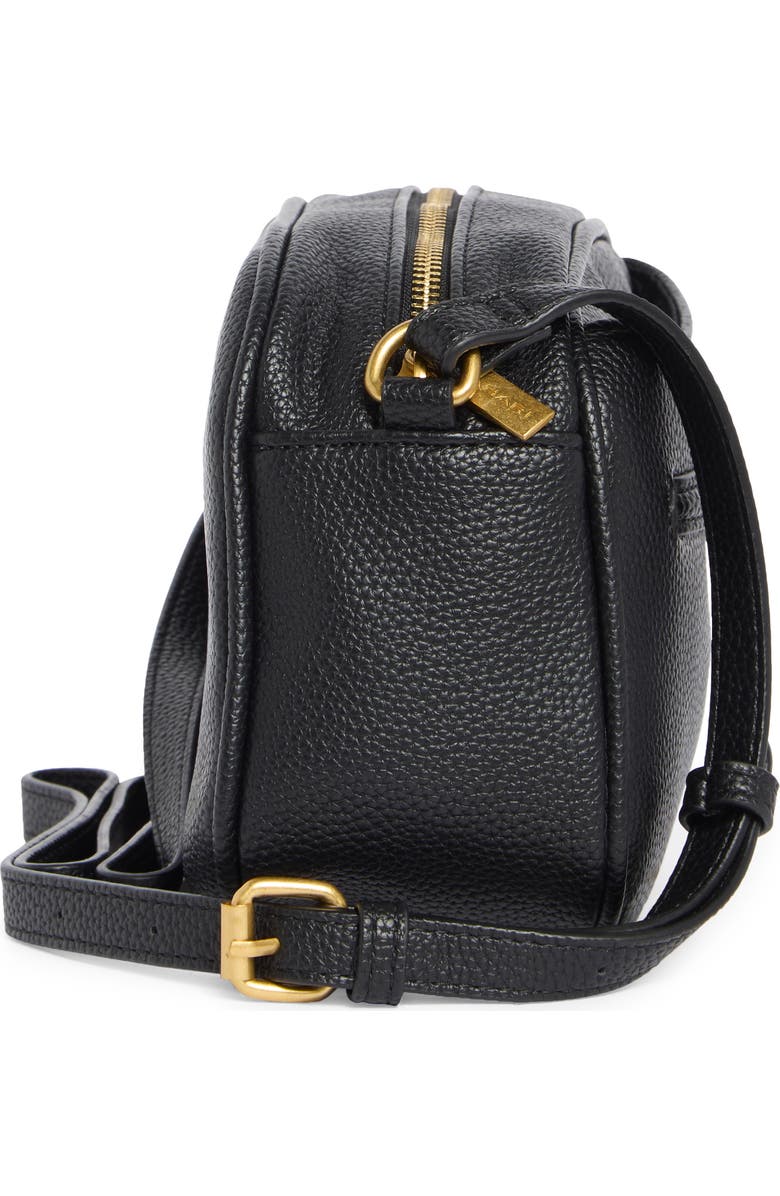Tahari Trapezoid Camera Crossbody Bag, Alternate, color, Black