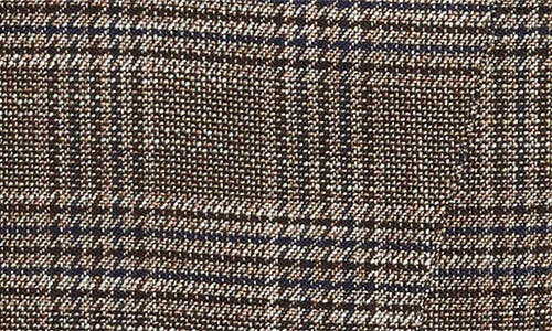 Tahari Asl Plaid Double Breasted Blazer In Multi