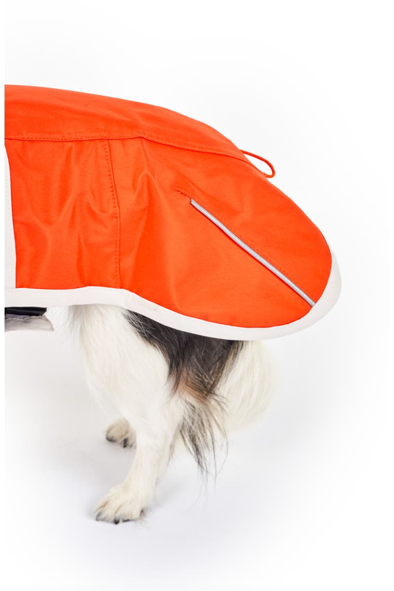 Venture Pet Rain Jacket, Alternate, color, ORANGE