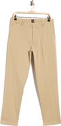 BOSS Kane Flat Front Straight Leg Pants