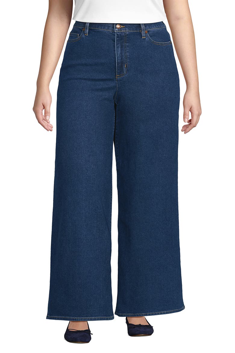 Recover Denim High Rise Extra Wide Leg Jeans, Alternate, color, Crawford Wash