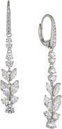 Nadri Wren Cubic Zirconia Linear Drop Earrings