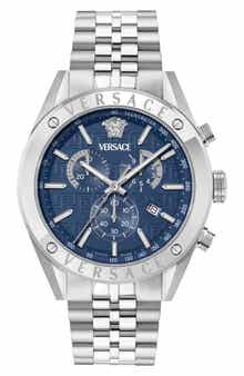 Versace Athletic Chronograph Bracelet Watch, 44mm