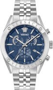 Versace Athletic Chronograph Bracelet Watch, 44mm