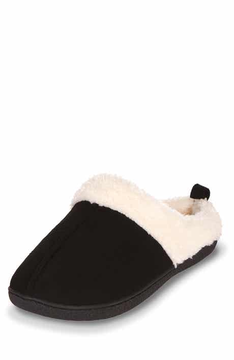 Faux Shearling Lined Slipper