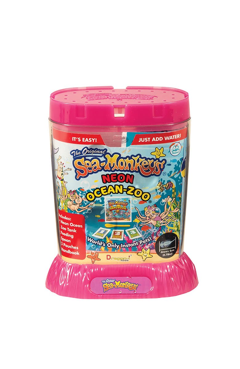 Schylling Sea Monkey'S Plastic Schylling Ocean Zoo Colors May Vary For Fish, Alternate, color, Multicolored