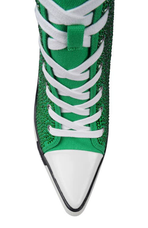 Zigi Adiel Platform Bootie In Green