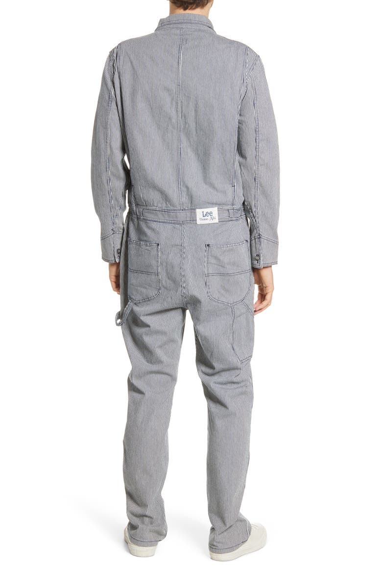 Union-All Slim Coveralls, Alternate, color, RAILROAD STRIPE