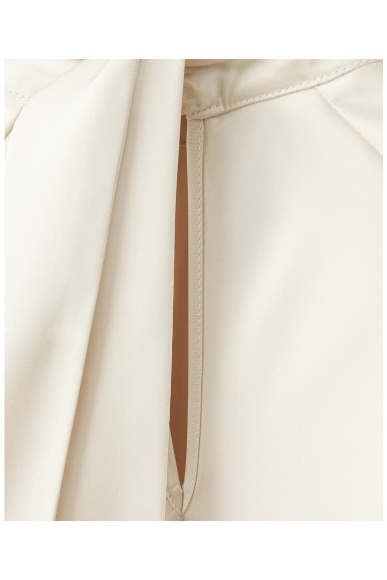 Olivia Mock Neck Minidress, Alternate, color, ECRU