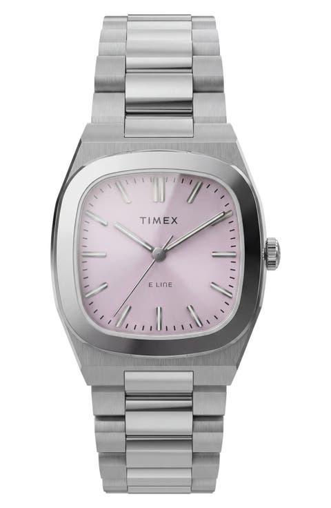 E Line Bracelet Watch, 30mm