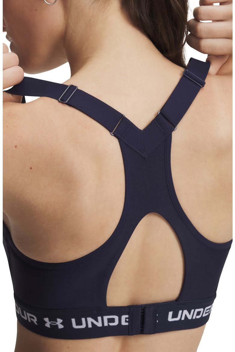 Crossback High Impact Sports Bra, Alternate, color, MIDNIGHT NAVY
