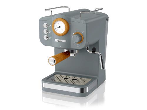 Swan Nordic Pump Espresso Coffee Machine In Gray