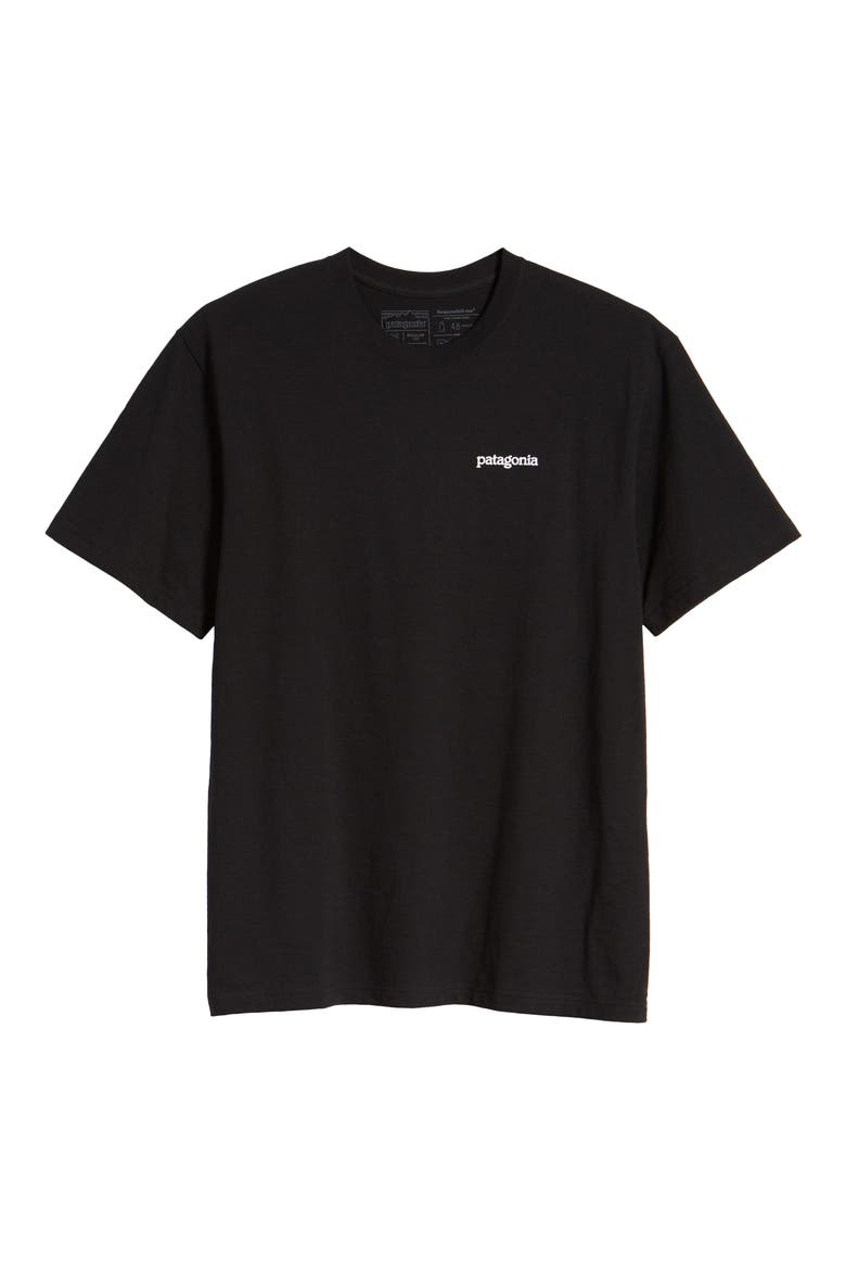Fitz Roy Horizons Graphic Responsibili-Tee T-Shirt, Alternate, color, BLACK