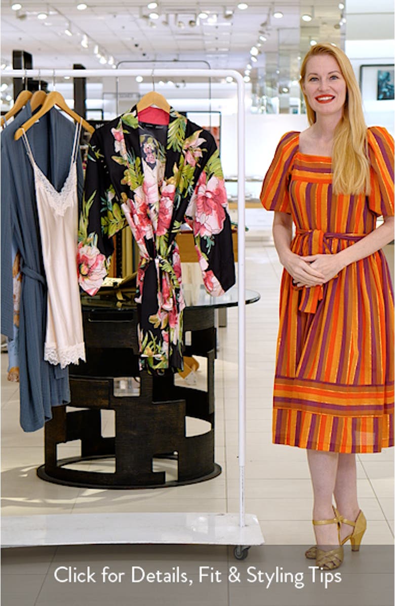 Sonomi Floral Matte Wrap, sales video thumbnail