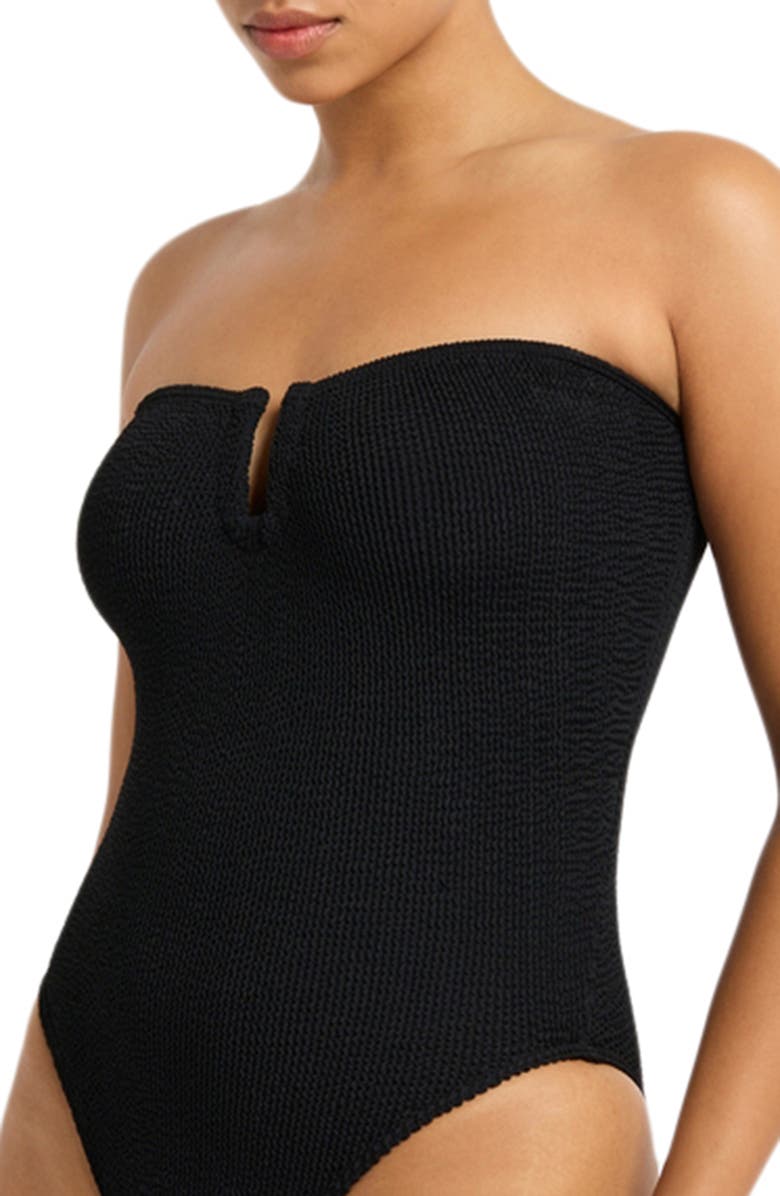 bond-eye Blake Strapless U-Bar One-Piece Swimsuit, Alternate, color,