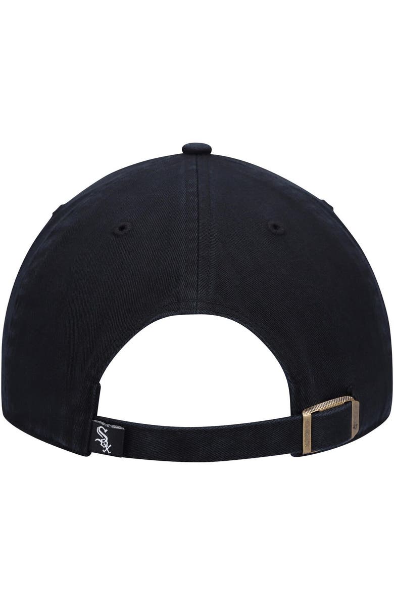 '47 Men's '47 Black Chicago White Sox Clean Up Adjustable Hat, Alternate, color,