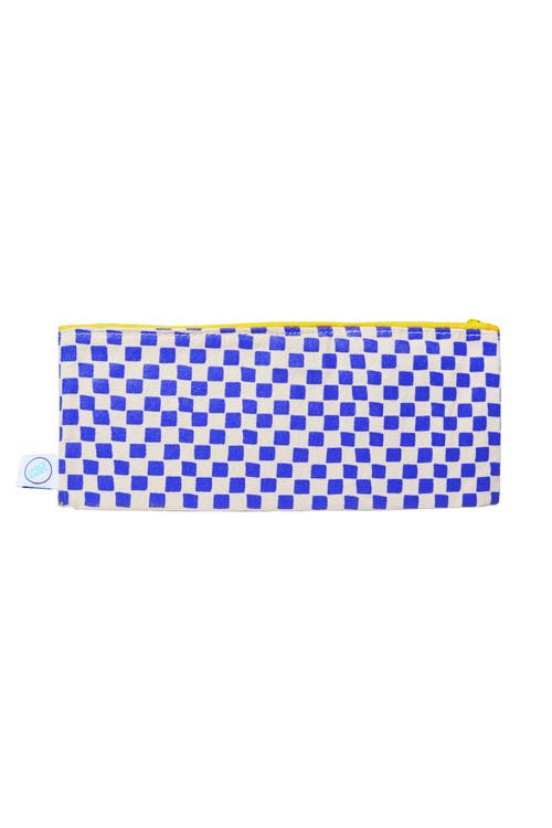 Dance Happy Be Kind To All Kinds Pencil Case In Bluebird