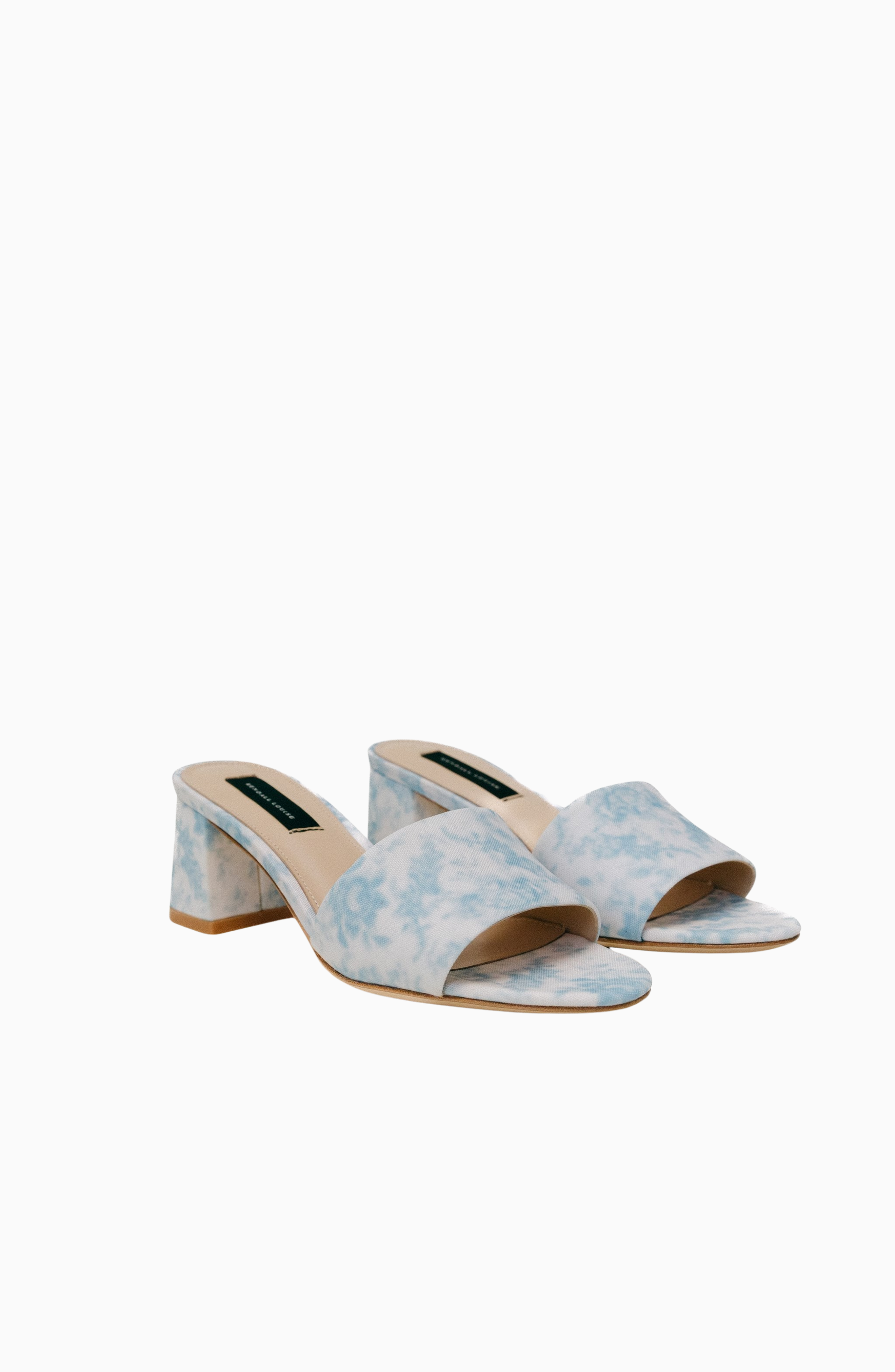 Kendall Louise Abigail Heels in Blue Floral 