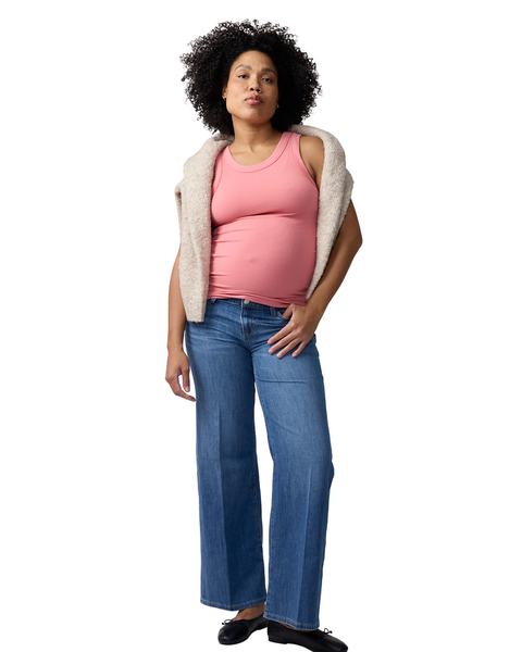 Seamless Maternity Rib Tank