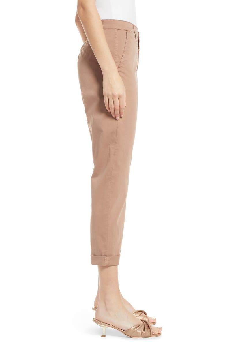 AG Caden Crop Twill Pants, Alternate, color, Mauve Orchid