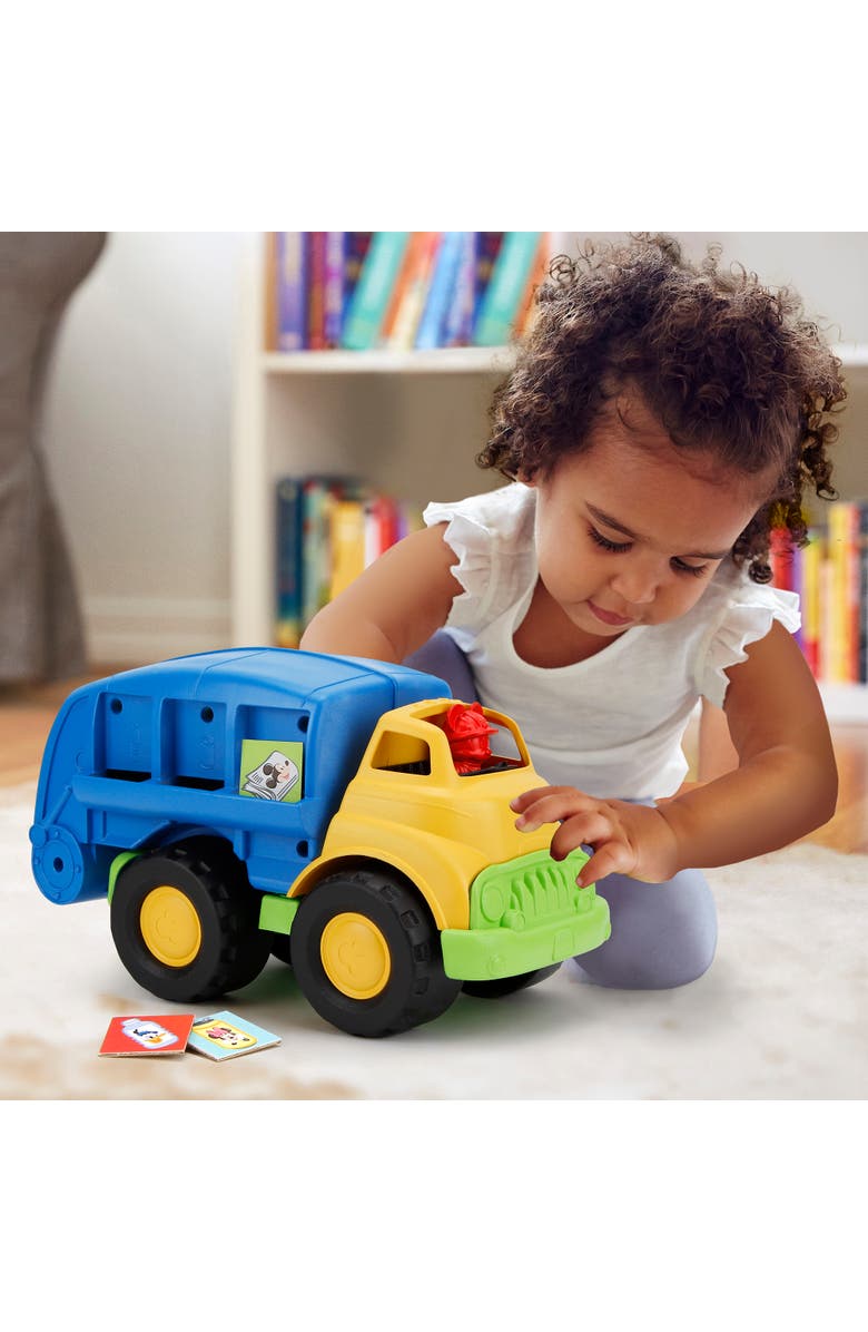Green Toys Mickey Mouse Recycling Truck, Alternate, color, Multicolored
