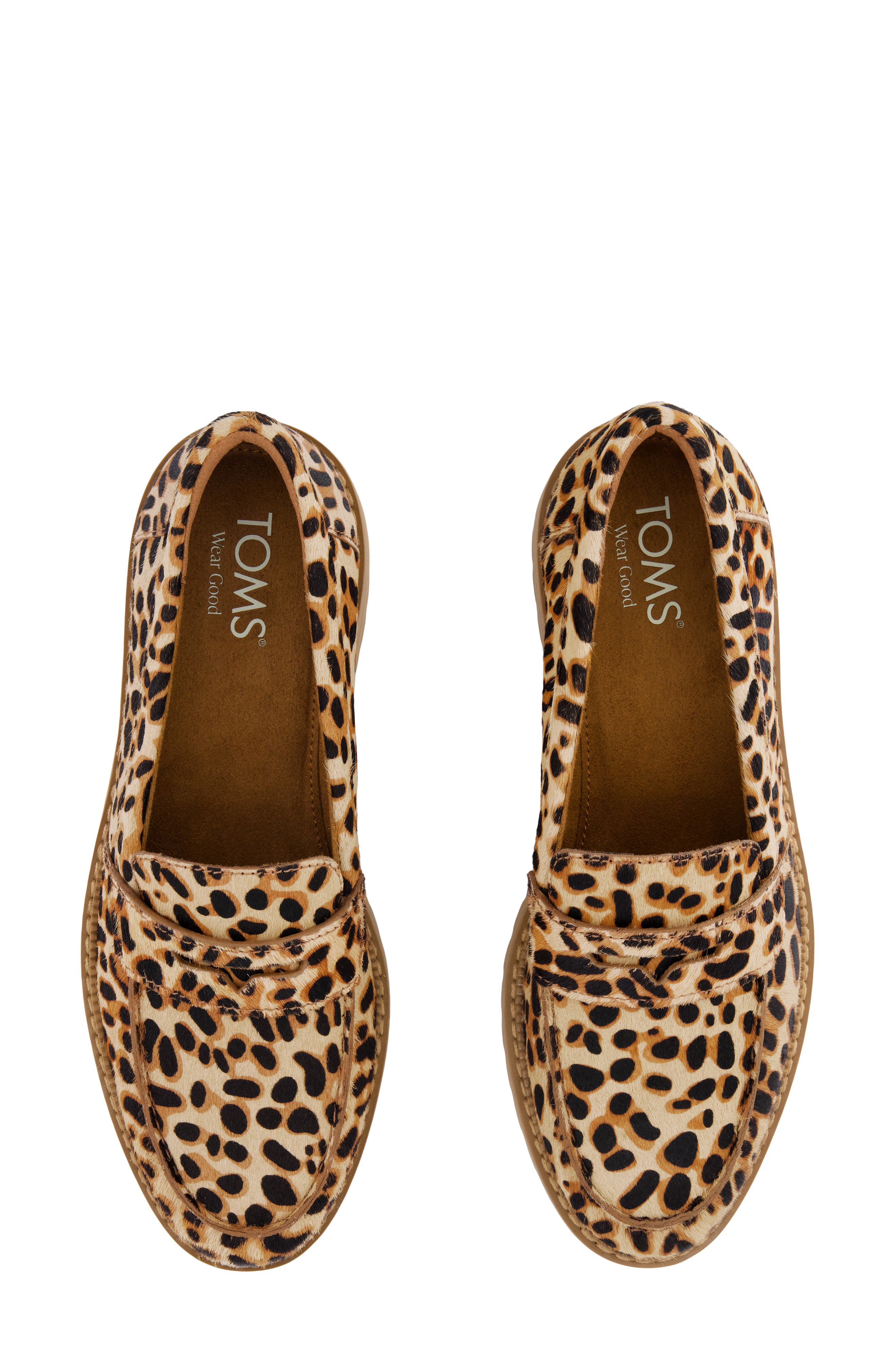 Cara Platform Penny Loafer, Alternate, color, MEDIUM BROWN