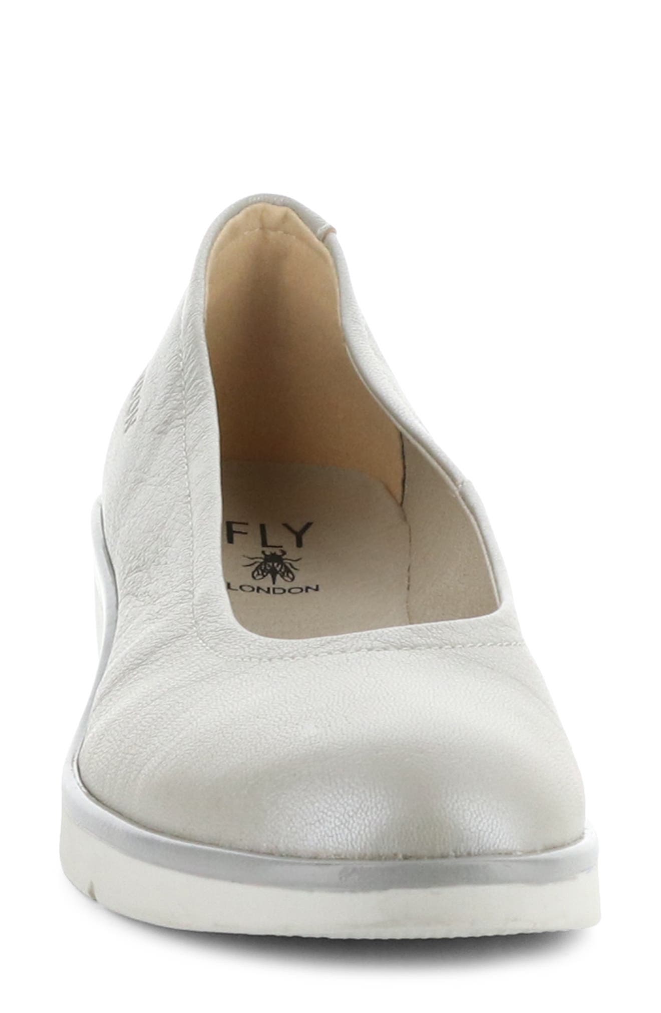 Numa Wedge Flat, Alternate, color, 005 SILVER BORGOGNA