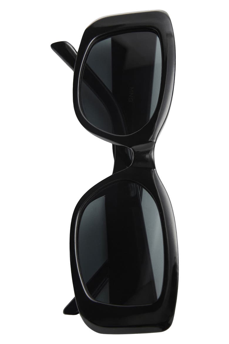 Square Sunglasses, Alternate, color, BLACK