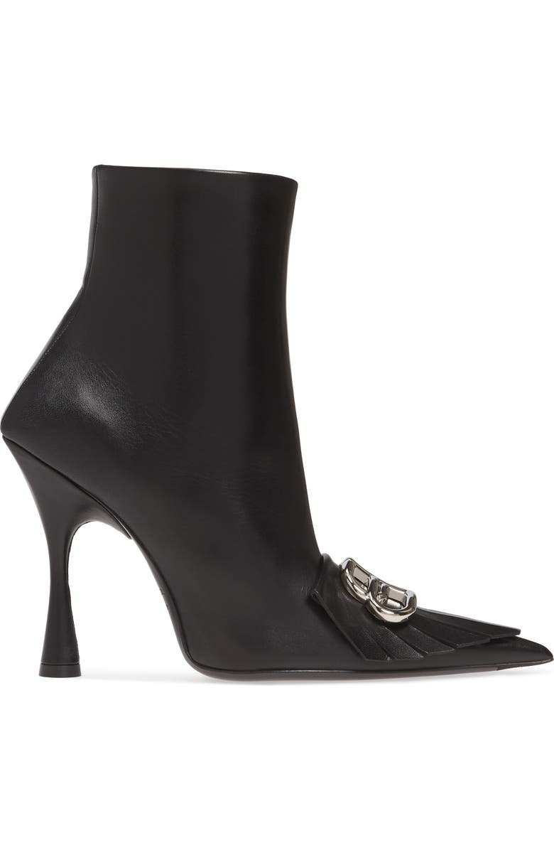 Balenciaga Fringe Knife Bootie, Alternate, color,