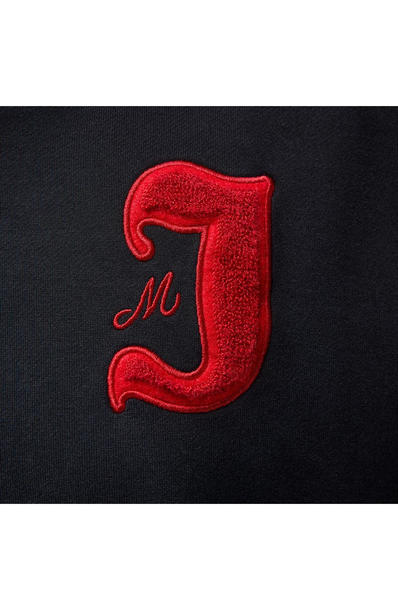 Jordan Flight Fleece Logo Appliqué Hoodie, Alternate, color, 