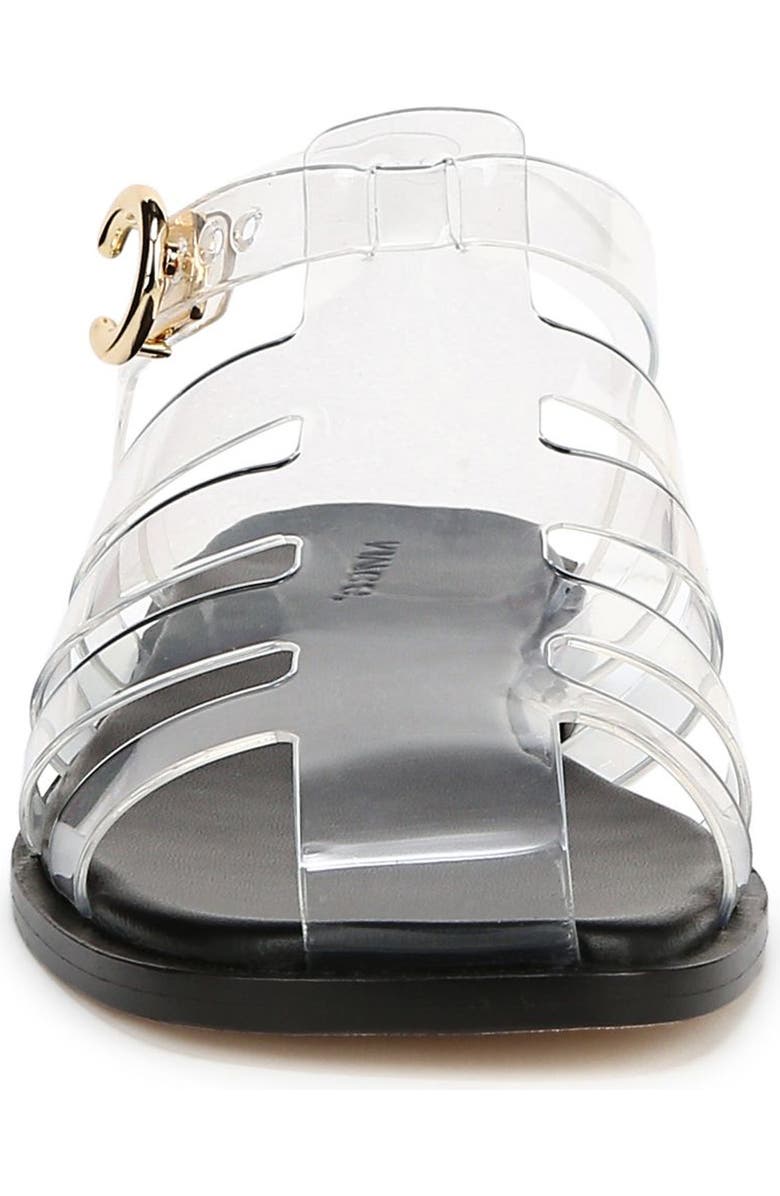 Vince Melina Jelly Ankle Strap Fisherman Sandal, Alternate, color, Clear