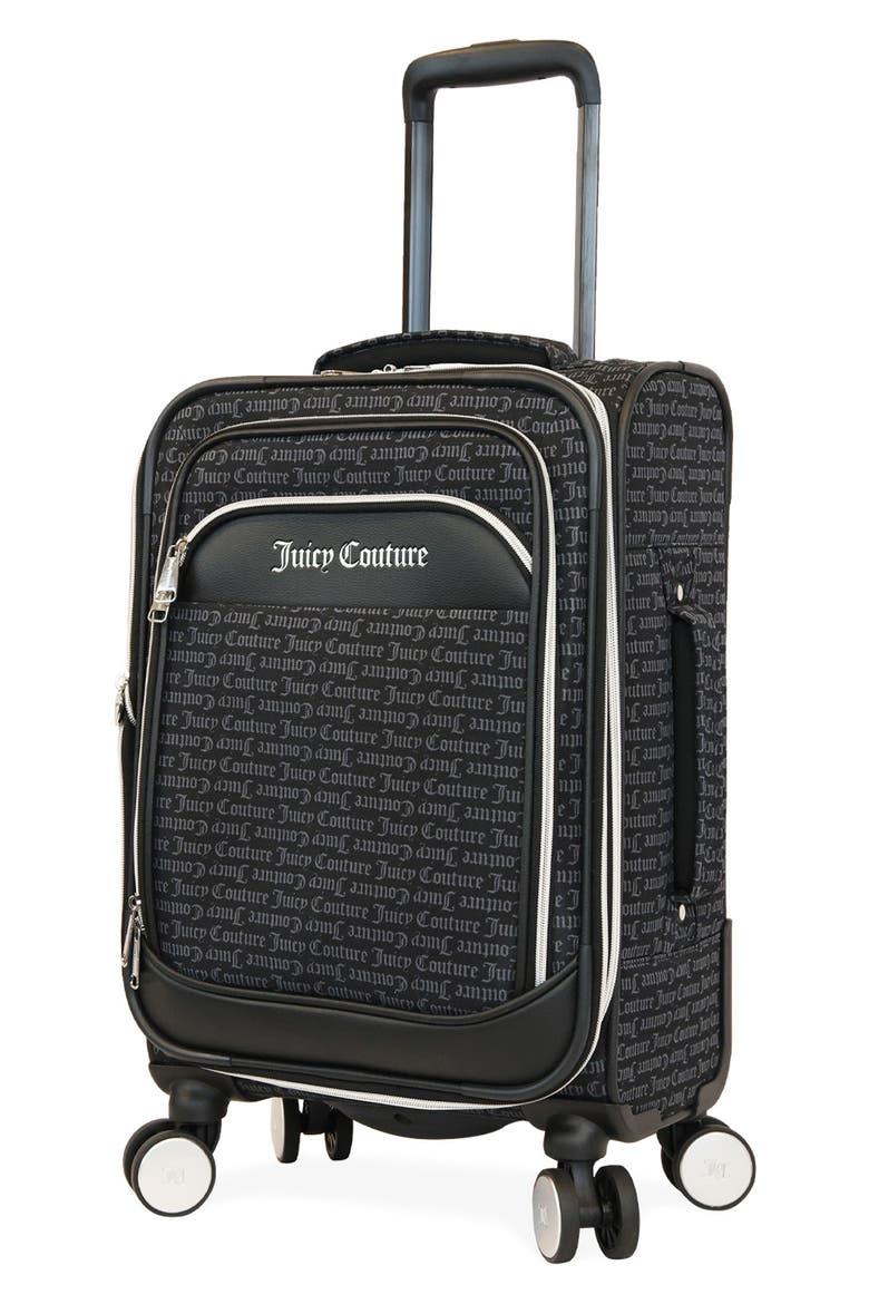 Morgana 3-Piece Luggage Set, Alternate, color, JC BLACK/ GREY