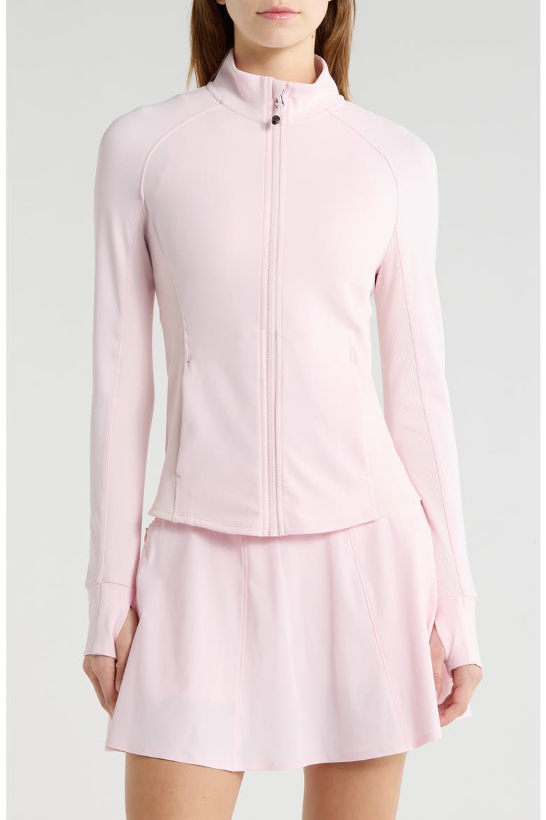 Soleil Full Zip Jacket, Alternate, color, BLOOM
