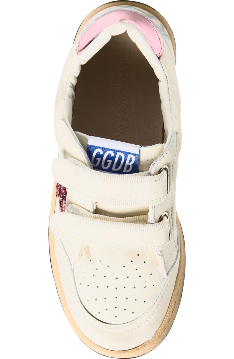 Golden Goose Kids' Ball Star Low Top Sneaker, Alternate, color, White/ Bubblegum/ Lilac