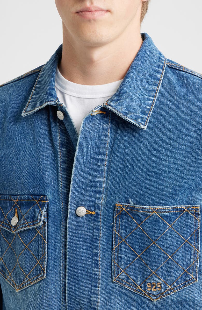 925 Originals Ranchers Denim Chore Coat, Alternate, color, Denim Blue