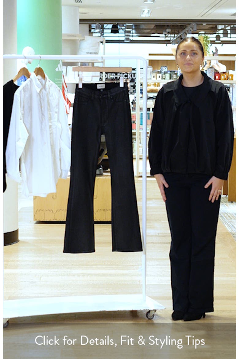 Bridget Instasculpt™ Coated High Waist Bootcut Jeans video