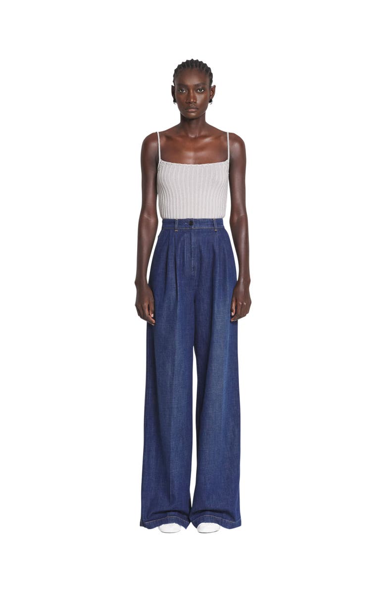 Lanvin Darted Denim Pants, Main, color,